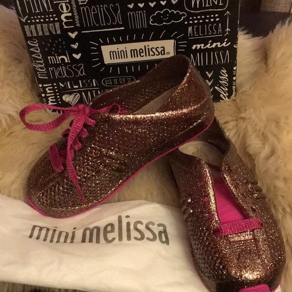 mini melissa tennis shoes